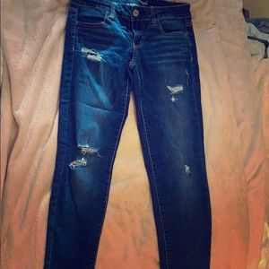 American Eagle dark wash Jegging